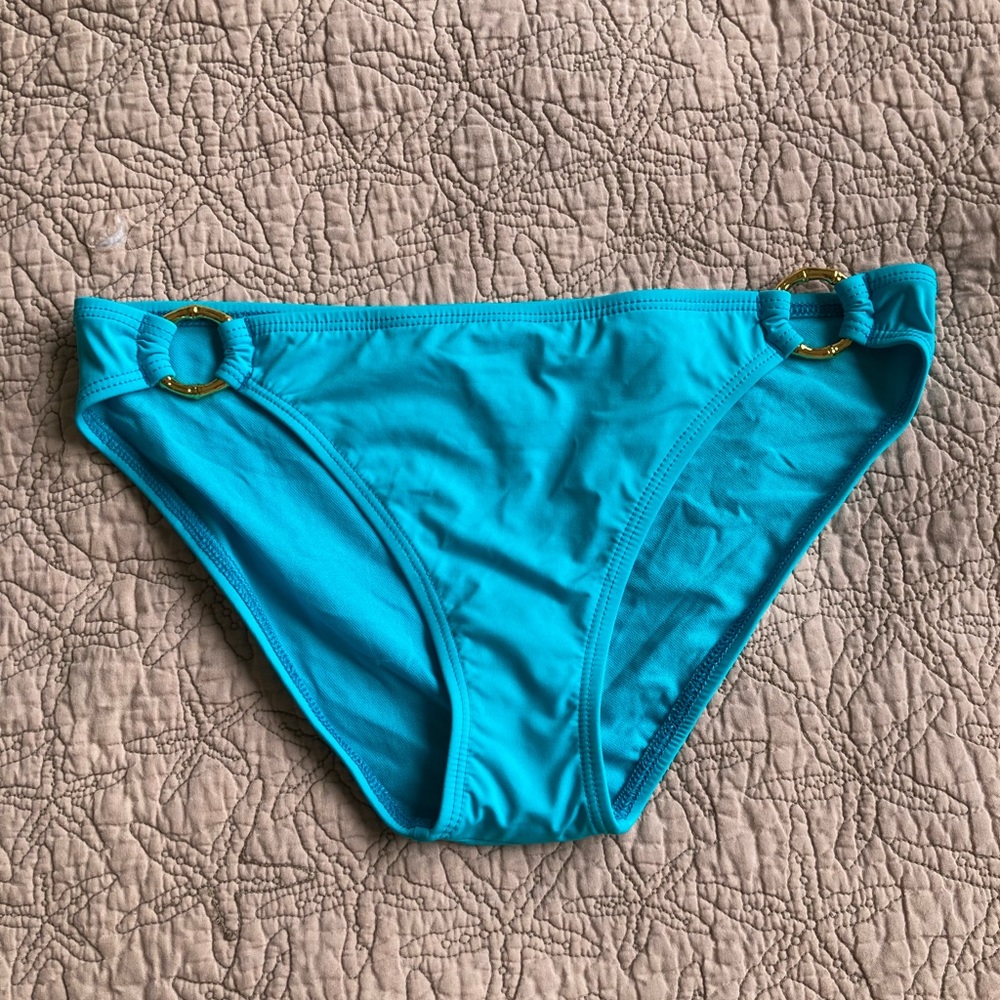 Tommy Bahama Bikini Bottoms with gold hoops